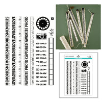 Keepsake Strips Clear Stamp Set by Esther Glas