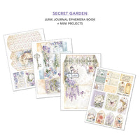 Secret Garden Junk Journal & Ephemera Book A4 32/Pkg