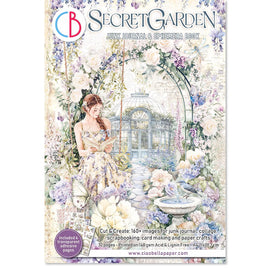 Secret Garden Junk Journal & Ephemera Book A4 32/Pkg