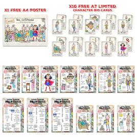 Dee, Unfiltered - Janet Klein Miss Dee Stamp Bundle