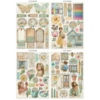 Daisy Art - Stamperia Junk Journal