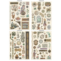 Gardens of Time - Stamperia Junk Journal