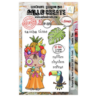 #1278 Samba Time - A7 Stamp Set