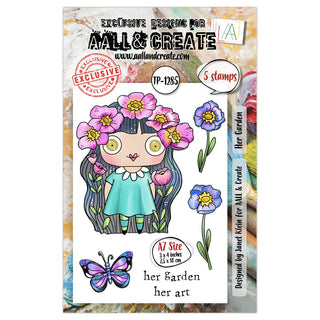 #1285 Her Garden - A7 Stamp Set