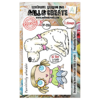 #1286 Pawsitively Perfect - A7 Stamp Set