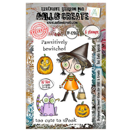#1296 Too Cute Spook - A7 Stamp Set