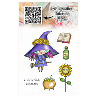 #1297 Wee Witch- A7 Stamp Set