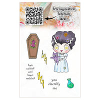 #1300 Frankie's Bride - A7 Stamp Set