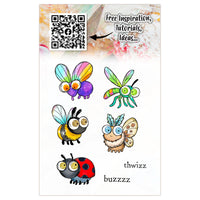 #1301 Creepy Crawlies - A7 Stamp Set