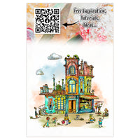 #1304 Roofline Friends - A5 Stamp Set