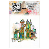 #1305 Hello Neighbor - A5 Stamp Set