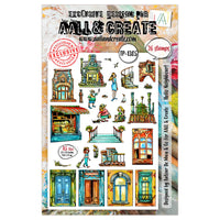 #1305 Hello Neighbor - A5 Stamp Set