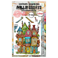 #1306 Miniature Mansions - A6 Stamp Set