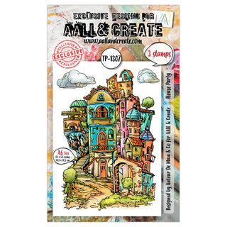 #1307 House Party - A6 Stamp Set