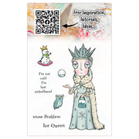 #1308 Ice Queen Dee - A7 Stamp Set