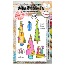#1317 Merry Little Things - A7 Stamp Set