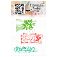 #1319 Carols and Cancellations - A7 Stamp Set