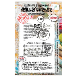 #1319 Carols and Cancellations - A7 Stamp Set