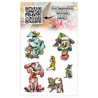 #1320 Snuggle Spark - A6 Stamp Set