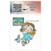 #1325 Fish 'n Chips - A7 Stamp Set