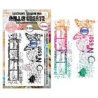 #1334 Splatter Film - A6 Stamp Set