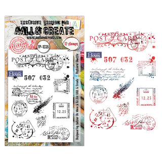 #1338 Postcard Shuffle - A6 Stamp Set