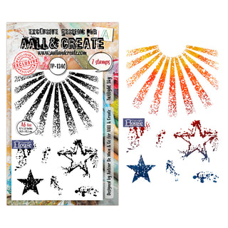 #1340 Twilight Sky - A6 Stamp Set