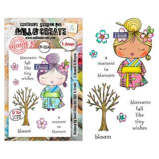#1354 A Moment to Blossom- A7 Stamp Set