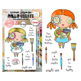 #1356 Craft On - A7 Stamp Set