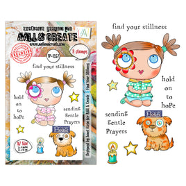 #1357 Find Your Stillness  - A7 Stamp Set