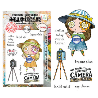 #1367 Hold Still - A7 Stamp Set