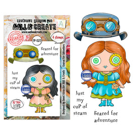 #1372 Geared for Adventure - A7 Stamp Set