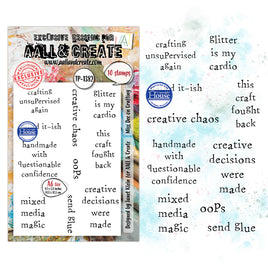 #1382 Miss Dee On Crafting - A6 Stamp Set