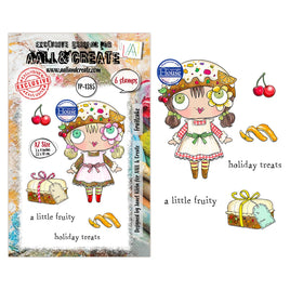 #1385 Fruitcake - A7 Stamp Set