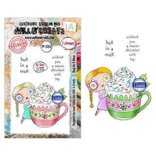 #1388 Hug In A Mug - A7 Stamp Set