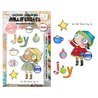 #1389 Let Joy In - A7 Stamp Set