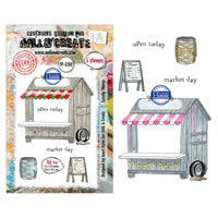 #1390 Lovely Things - A7 Stamp Set