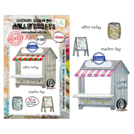 #1390 Lovely Things - A7 Stamp Set
