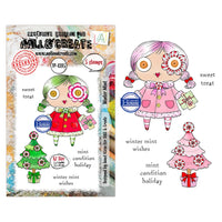 #1395 Winter Mint - A7 Stamp Set