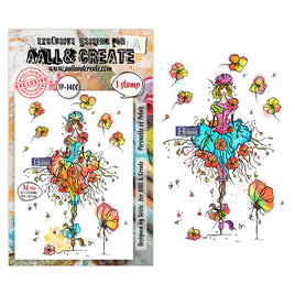 #1400 Pirouette of Petals - A6 Stamp Set
