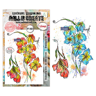#1402 Drawing In Air - A6 Stamp Set