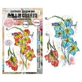 #1402 Drawing In Air - A6 Stamp Set
