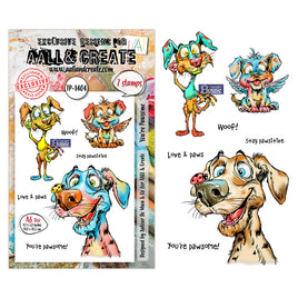 #1404 You're Pawsome - A6 Stamp Set