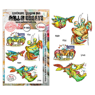 #1408 Crabsolutely Not - A6 Stamp Set