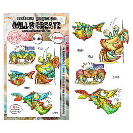 #1408 Crabsolutely Not - A6 Stamp Set