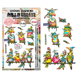 #1413 Flight Club - A6 Stamp Set