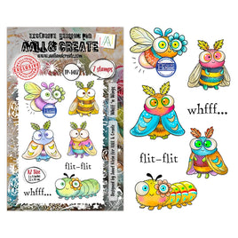 Whiff 'n Wings - A7 Stamp Set