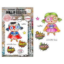 Midnight Hero - A7 Stamp Set