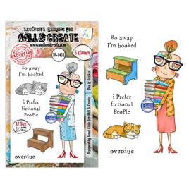 #1433 Dee Is Booked - A7 Stamp Set