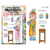 #1440 Sniffly Dee - A7 Stamp Set